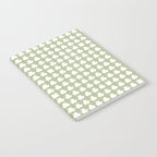 Clovers XXVI Natural Green Botanical Pattern Notebook Gallery Image 2