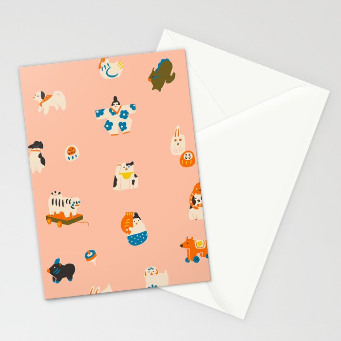 Japanese folk toys Stationery Card Gallery Image 2