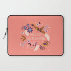 Hello Sunshine Laptop Sleeve Gallery Image 1