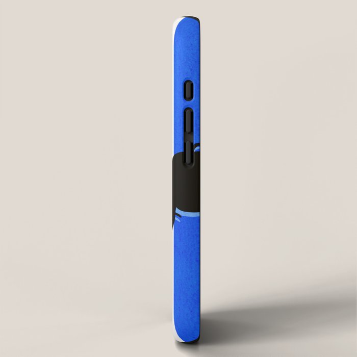 Still life - blue stripe iPhone Case Gallery Image 2