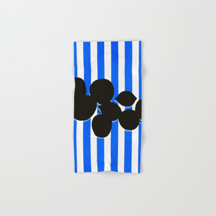 Still life - blue stripe Bath Towel Gallery Image 1