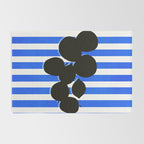 Still life - blue stripe Rug Gallery Image 2