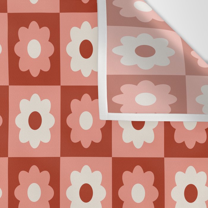 Fall Retro Flower Pattern Wall Tapestry Gallery Image 3
