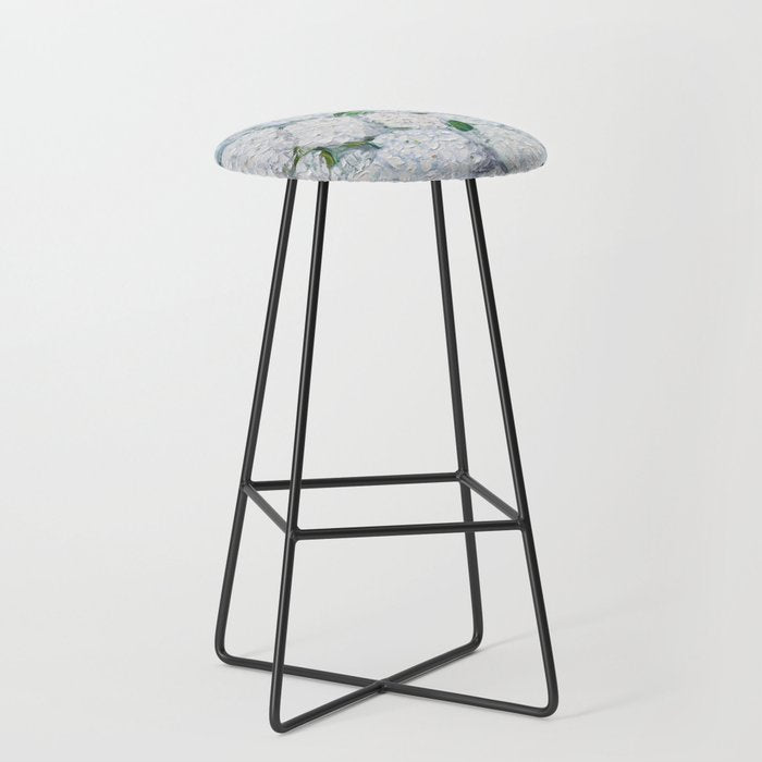 Annabelle Hydrangea Garden Stool Gallery Image 1