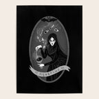 Aquarius Witchy Zodiac Poster Gallery Image 4