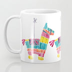 Mexican Donkey PinÌata - CMYK Palette Coffee Mug Gallery Image 3
