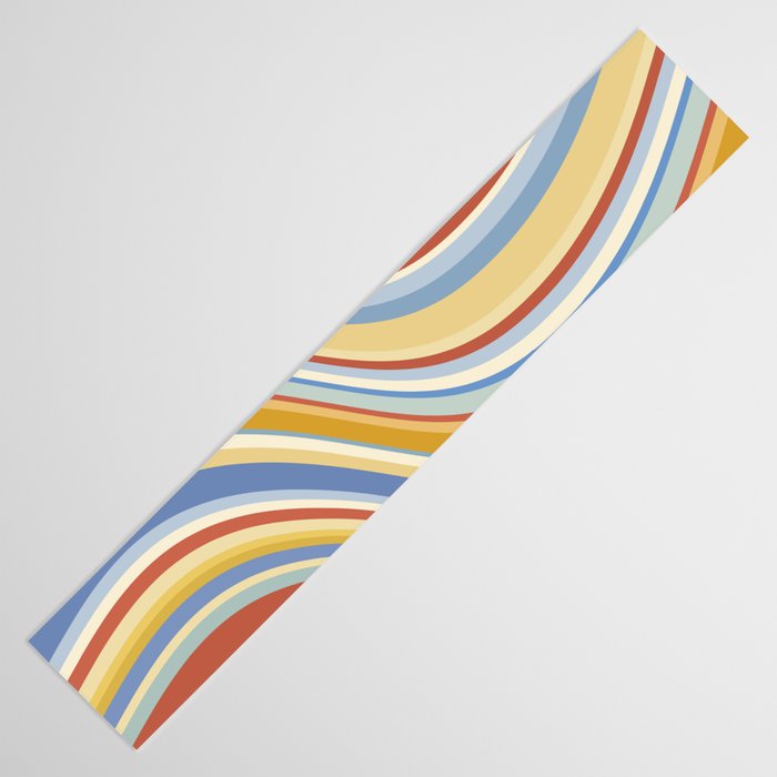 Wavy Stripes VIII - 70s Summer Table Runner Gallery Image 3