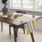 Wavy Stripes VIII - 70s Summer Table Runner Gallery Image 2