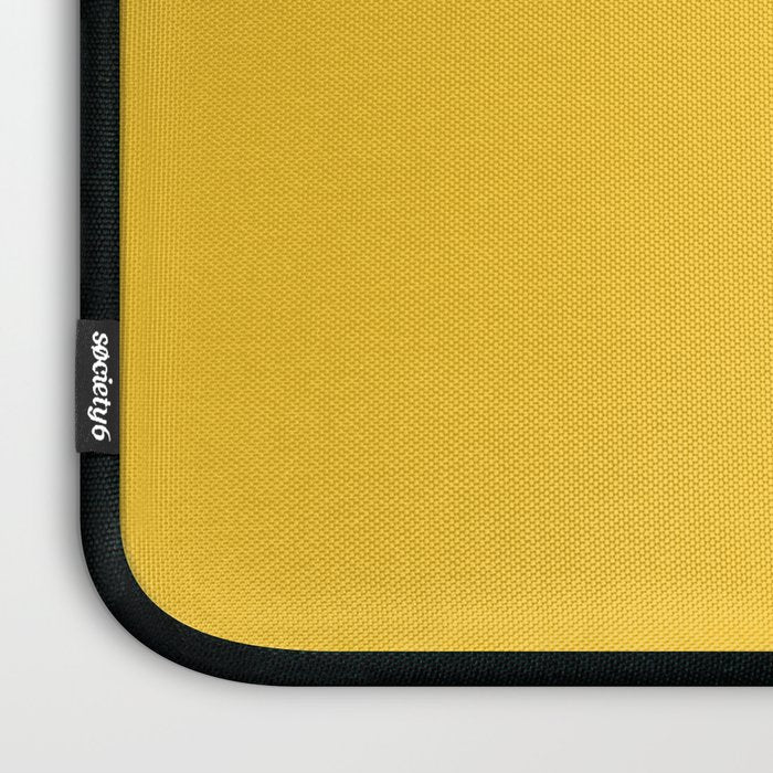 Canary Yellow - Solid Color Collection Laptop Sleeve Gallery Image 3
