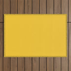 Canary Yellow - Solid Color Collection Outdoor Rug Gallery Image 1
