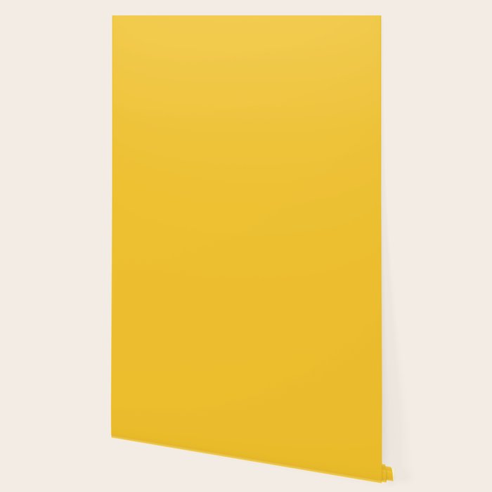Canary Yellow - Solid Color Collection Wallpaper Gallery Image 2