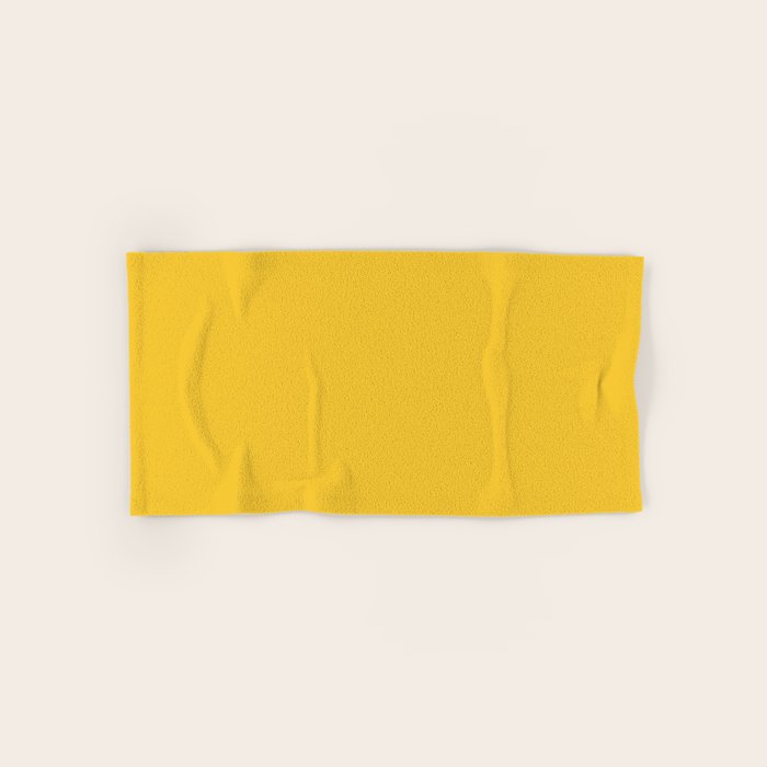 Canary Yellow - Solid Color Collection Bath Towel Gallery Image 1