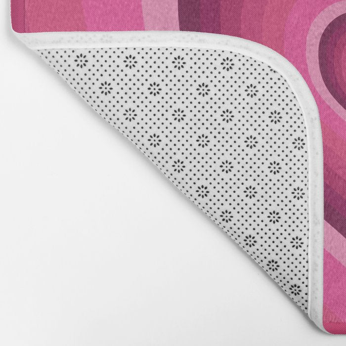 70's Heart Bath Mat Gallery Image 2