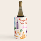 La Dolce Vita Italian Food Doodles Illustration Wine Chiller Gallery Image 1