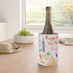 La Dolce Vita Italian Food Doodles Illustration Wine Chiller Gallery Image 4