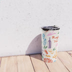 La Dolce Vita Italian Food Doodles Illustration Travel Mug Gallery Image 4