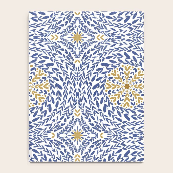 Intricate modern nature tile B Notebook Gallery Image 4