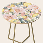 Pineapple wedges on rose bushes P Side Table Gallery Image 2