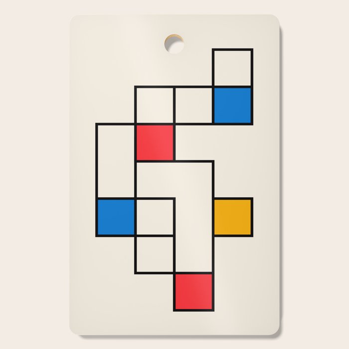 Bauhaus Blocks Cutting Board Gallery Image 1