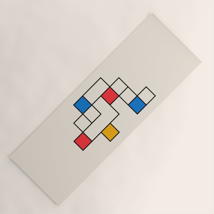 Bauhaus Blocks Yoga Mat Gallery Image 1