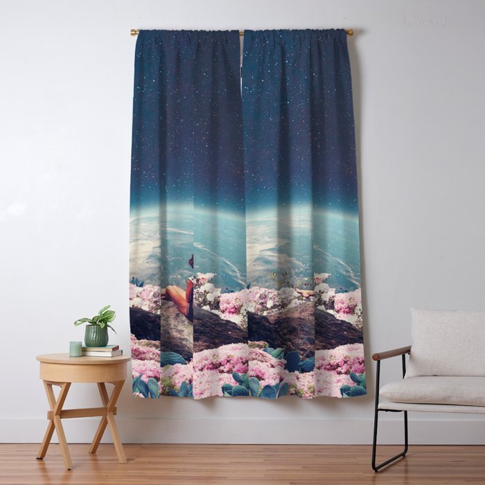 My World Blossomed when I Loved You Window Curtain Gallery Image 5