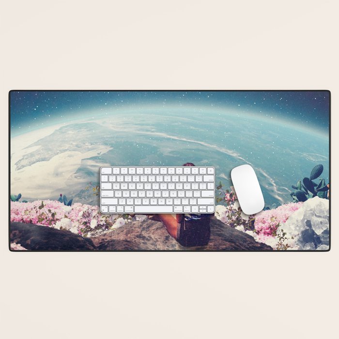 My World Blossomed when I Loved You Desk Mat Gallery Image 1