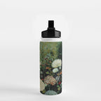 Floral Painting Fall Decor Japanese Wall Art Autumn Botanical Japandi Poster sage green Wall Art Water Bottle Gallery Image 2