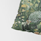 Floral Painting Fall Decor Japanese Wall Art Autumn Botanical Japandi Poster sage green Wall Art Pillow Sham Gallery Image 4