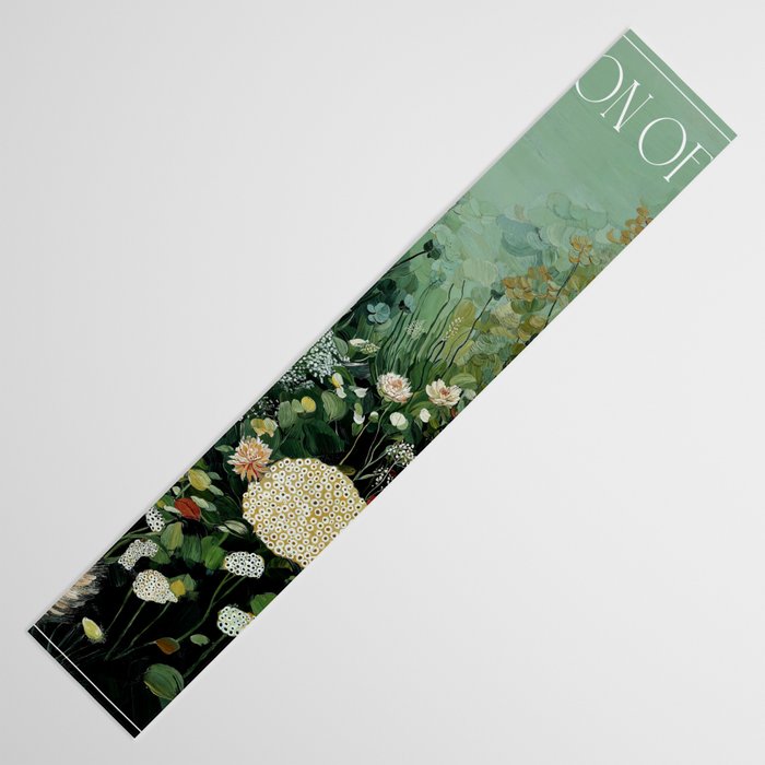Floral Painting Fall Decor Japanese Wall Art Autumn Botanical Japandi Poster sage green Wall Art Table Runner Gallery Image 3