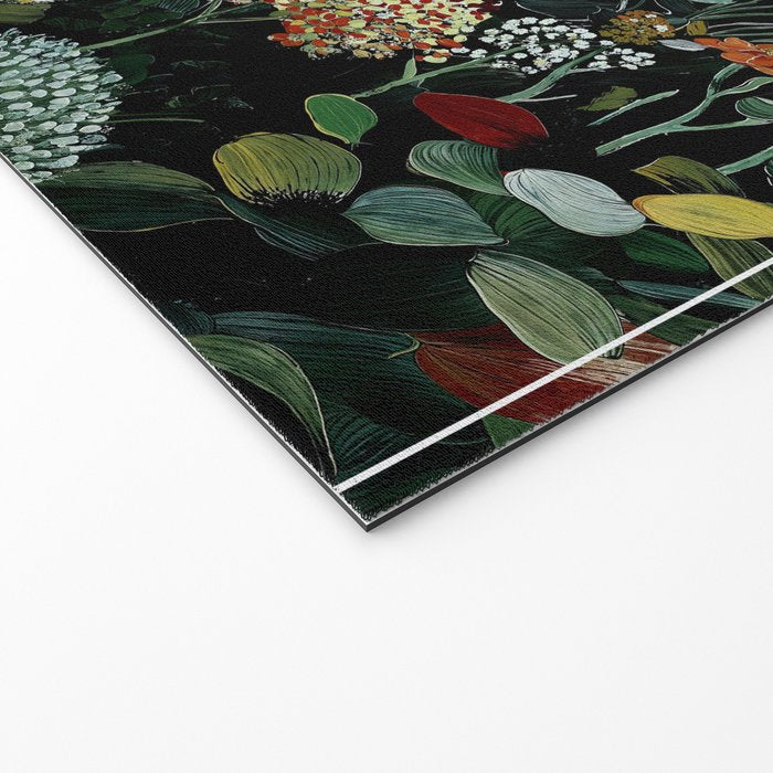 Floral Painting Fall Decor Japanese Wall Art Autumn Botanical Japandi Poster sage green Wall Art Welcome Mat Gallery Image 2