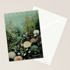 Floral Painting Fall Decor Japanese Wall Art Autumn Botanical Japandi Poster sage green Wall Art Stationery Card Gallery Image 2