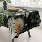 Floral Painting Fall Decor Japanese Wall Art Autumn Botanical Japandi Poster sage green Wall Art Tablecloth Gallery Image 3