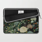 Floral Painting Fall Decor Japanese Wall Art Autumn Botanical Japandi Poster sage green Wall Art Laptop Sleeve Gallery Image 2