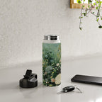 Floral Painting Fall Decor Japanese Wall Art Autumn Botanical Japandi Poster sage green Wall Art Water Bottle Gallery Image 4