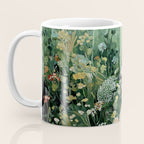 Floral Painting Fall Decor Japanese Wall Art Autumn Botanical Japandi Poster sage green Wall Art Coffee Mug Gallery Image 3