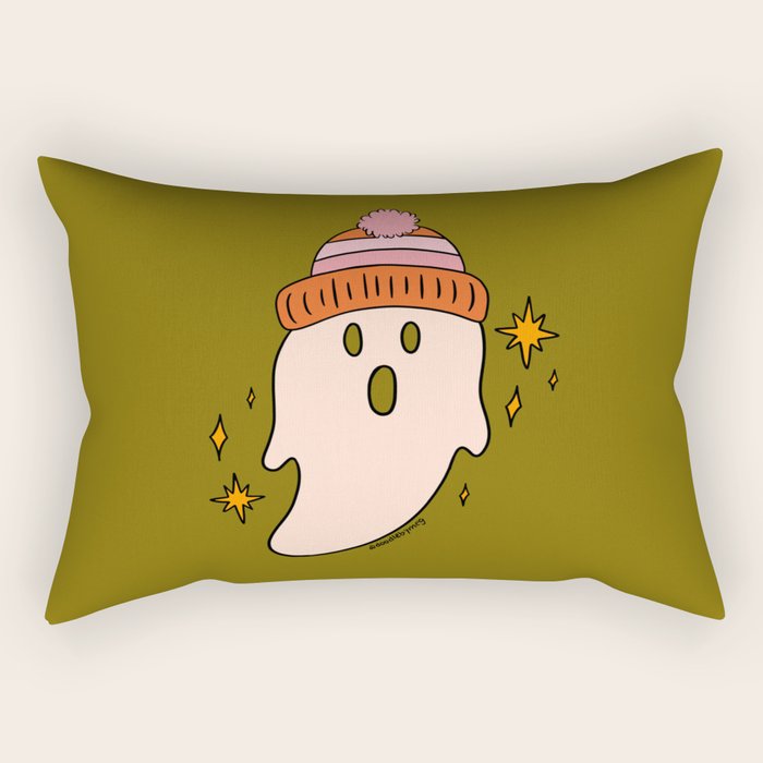 Fall Ghost Rectangular Pillow Gallery Image 1