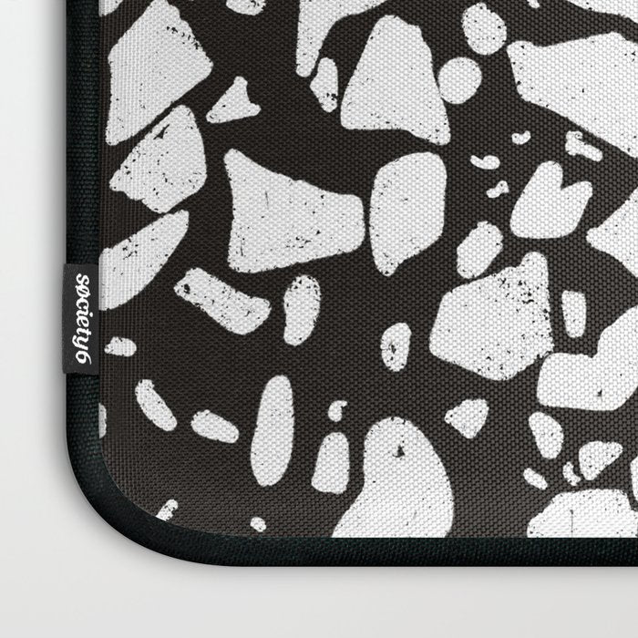 Black marble Laptop Sleeve Gallery Image 3