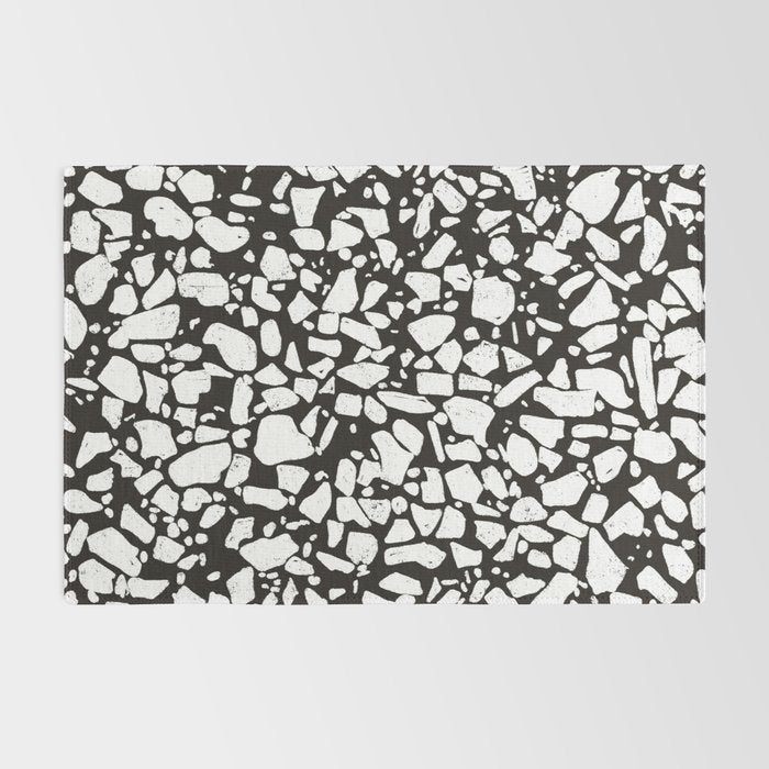 Black marble Rug Gallery Image 2