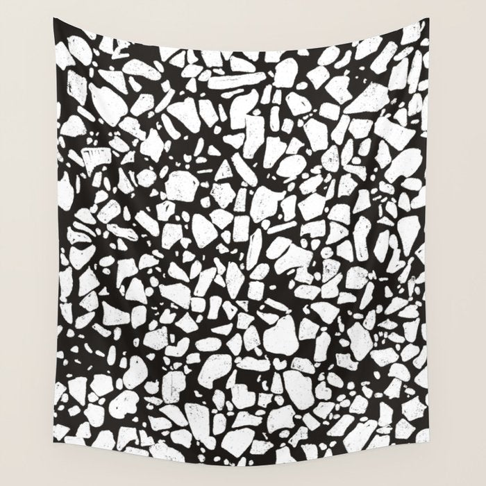 Black marble Wall Tapestry Gallery Image 4