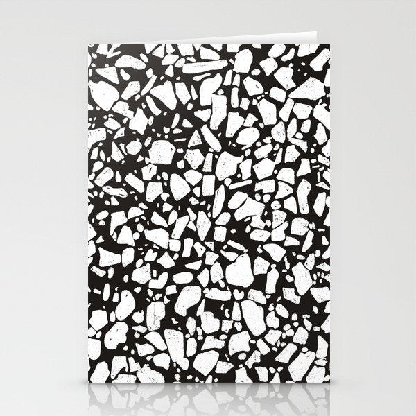 Black marble Stationery Card Gallery Image 2