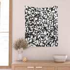 Black marble Wall Tapestry Gallery Image 2