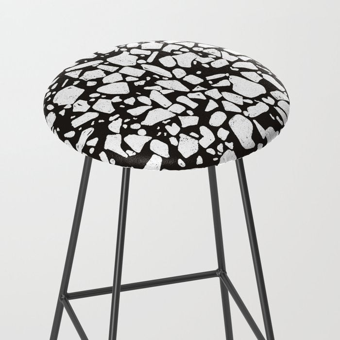 Black marble Stool Gallery Image 2