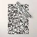 Black marble Wrapping Paper Gallery Image 1