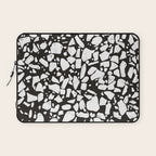 Black marble Laptop Sleeve Gallery Image 1