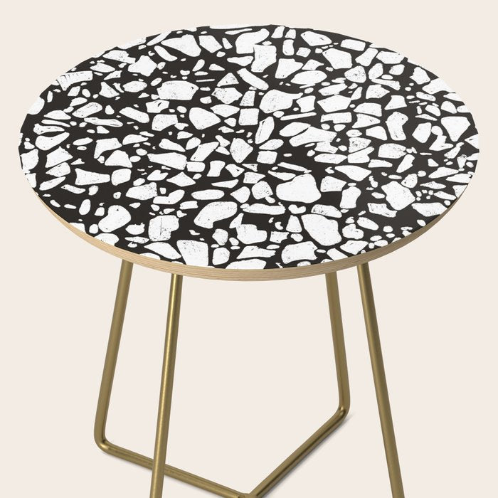 Black marble Side Table Gallery Image 2