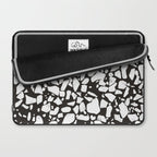 Black marble Laptop Sleeve Gallery Image 2