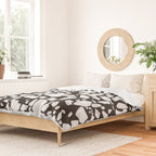 Black marble Duvet Cover Gallery Image 2