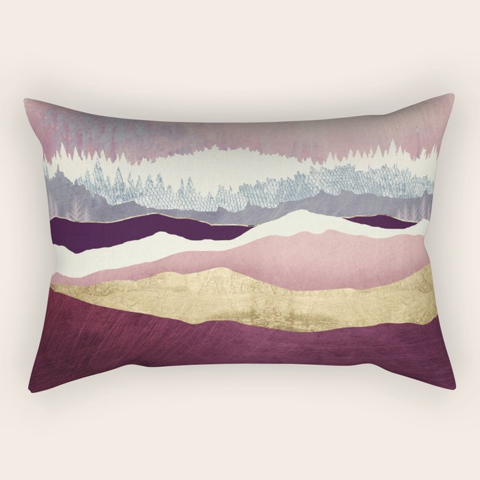 Raspberry Hills Rectangular Pillow Gallery Image 1