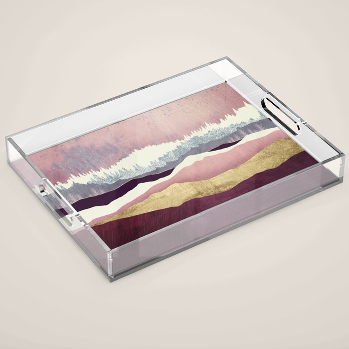 Raspberry Hills Acrylic Tray Gallery Image 1