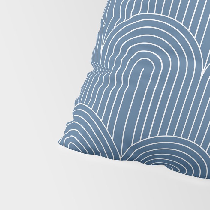 Art Deco Arch Pattern XXIX Pillow Sham Gallery Image 4